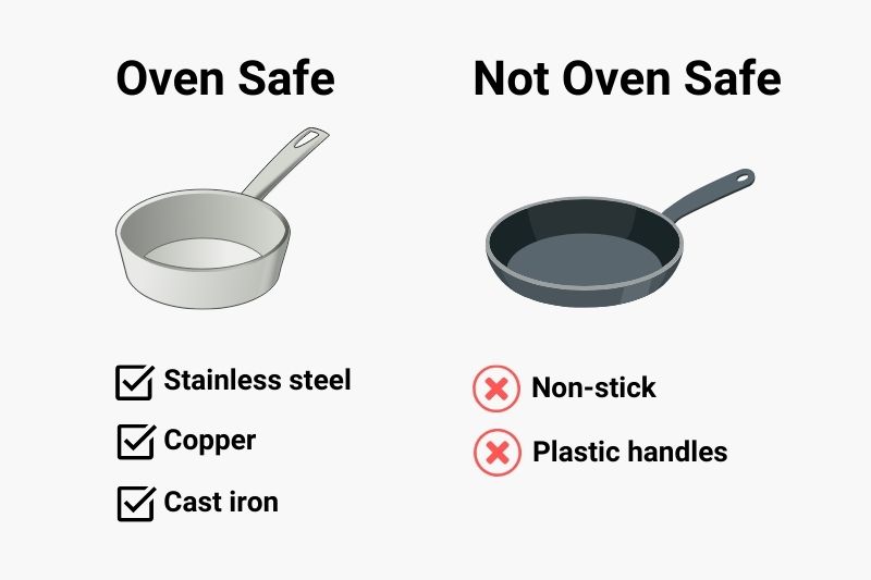 Oven safe frying pans