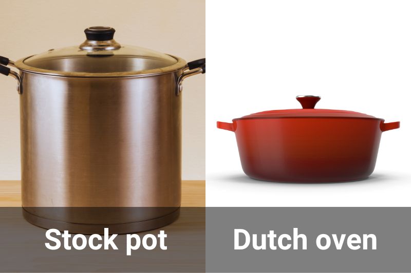 Stock pot and Dutch oven