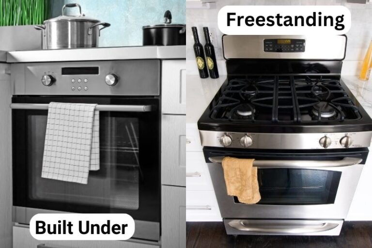 Difference Between BuiltIn, BuiltUnder and Freestanding Ovens