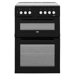 Beko ADC6M13K 60cm Electric Cooker with Ceramic Hob