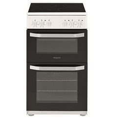 Hotpoint HD5V92KCW 50 cm Electric Ceramic Cooker