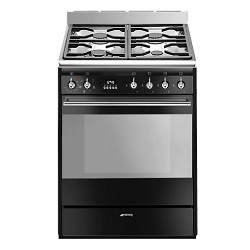 Smeg SUK61MBL9 60 cm Dual Fuel Cooker