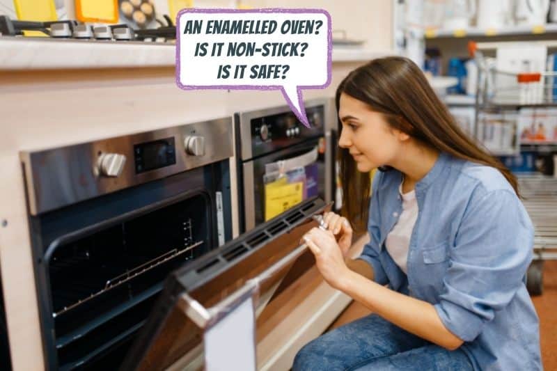 What Is Vitreous Enamel in an Oven