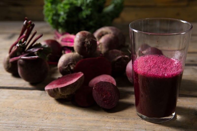 Beetroot and beetroot juice