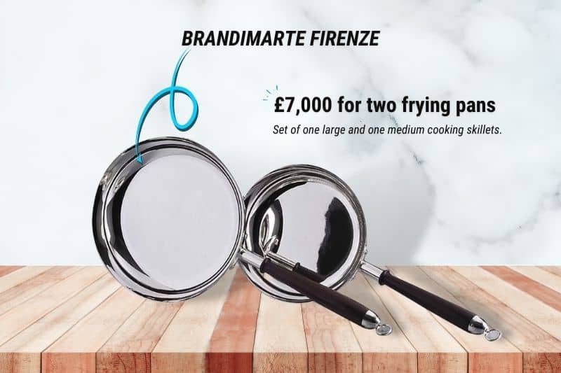 Brandimarte Firenze Large and Medium Skillet Set