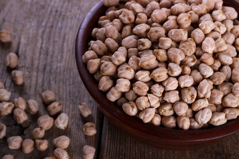 Dry chickpeas