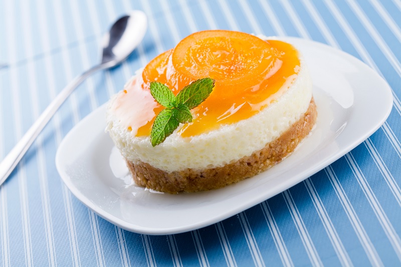 Orange cheesecake