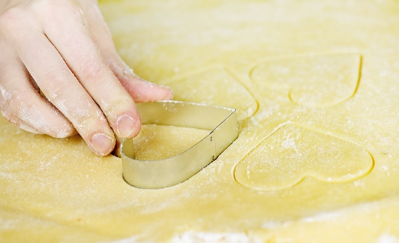 Shortbread dough