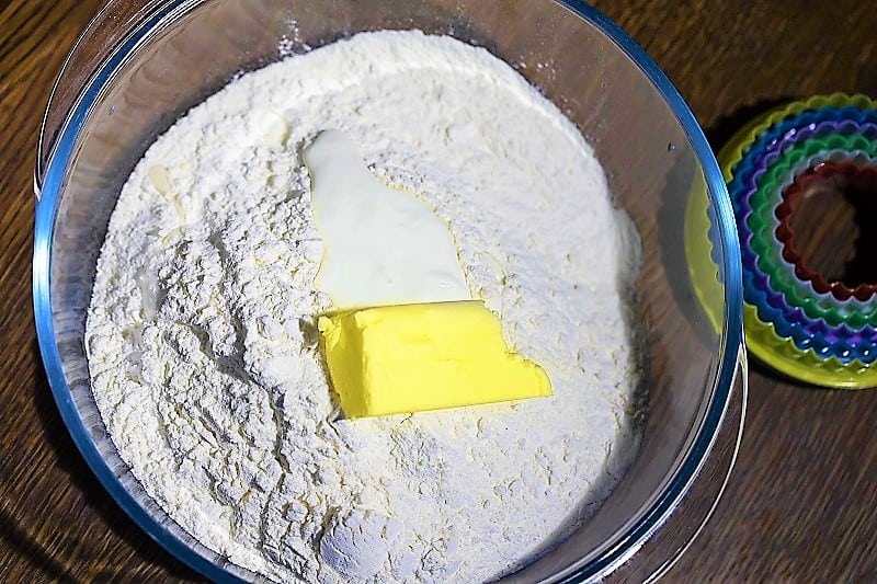 Baking with butter