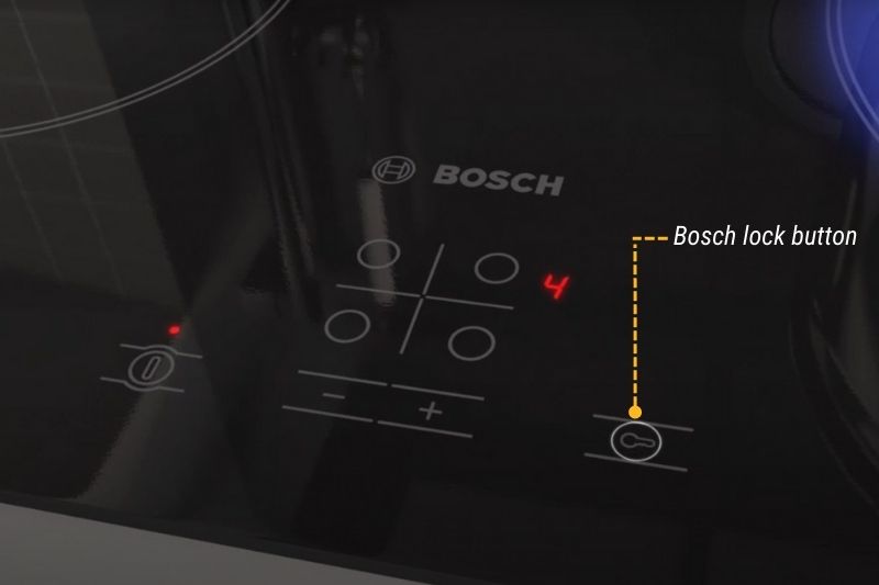 Bosch Hob Is in Lock Mode