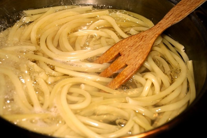 boiling pasta