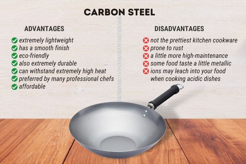 Pros and Cons of Carbon Steel Cookware