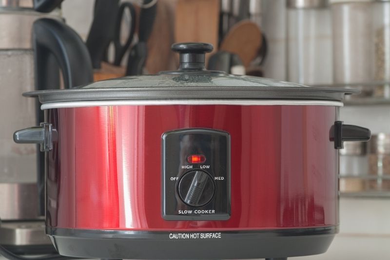 red Slow Cooker