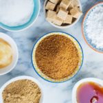 Types of sugars in bowls